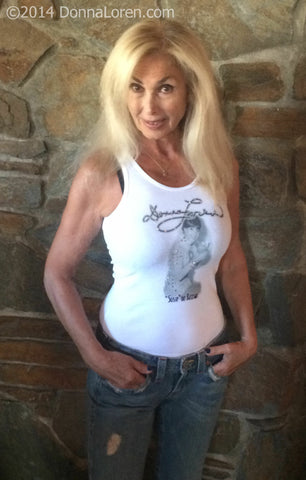 Donna in 'Susie the Cheerleader' Tank - FREE Tank Top w/photo!