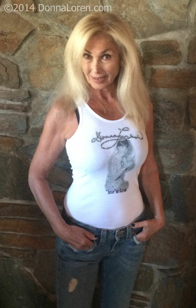 Donna in 'Susie the Cheerleader' Tank - FREE Tank Top w/photo!